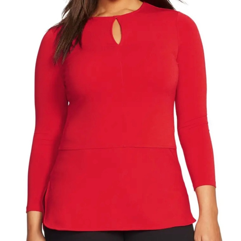 Lauren Ralph Lauren Keyhole Blouse